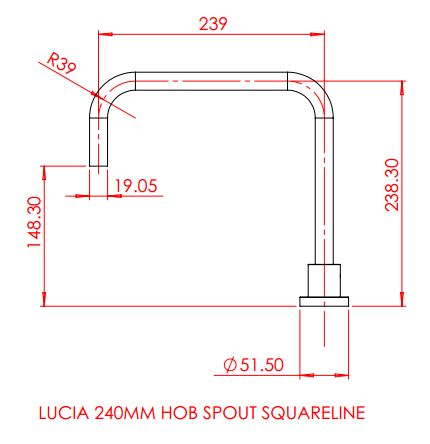 Gareth Ashton Lucia Square Sink Set specifications