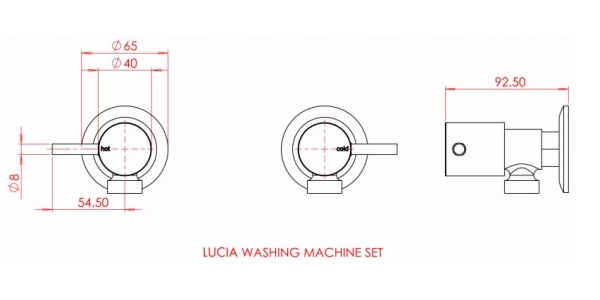 Gareth Ashton Lucia Washing Machine Stops specifications