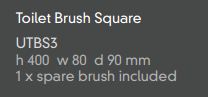 Avenir Universal Square Toilet Brush specifications