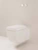 Caroma Marc Newson Wall Hung Invisi II Toilet Suite