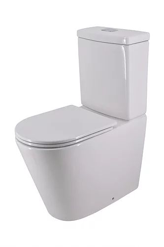 Harmony Bassini Extra Height Back to Wall Toilet Suite