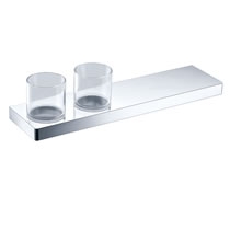 Streamline Arcisan Eneo Glass Shelf with Drain and Soap Dish